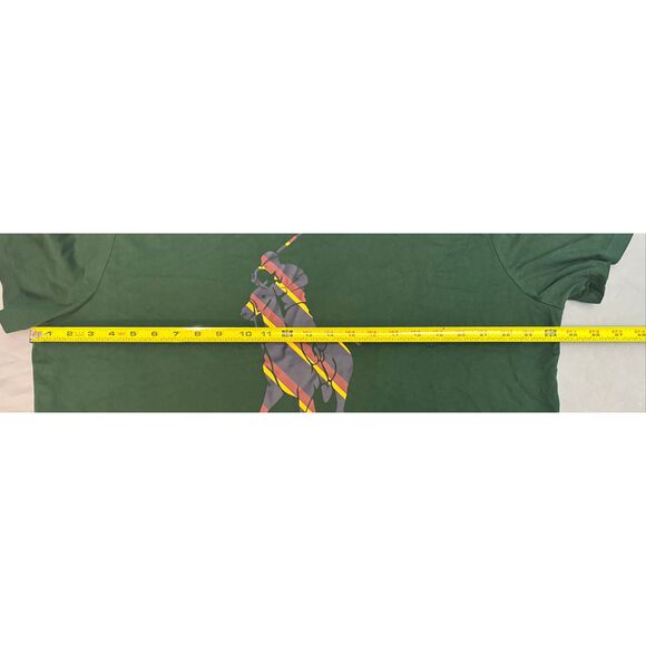 Polo Ralph Lauren Mens T-shirt Classic Fit Graphic Logo Size XL Hunter Green - Picture 7 of 7